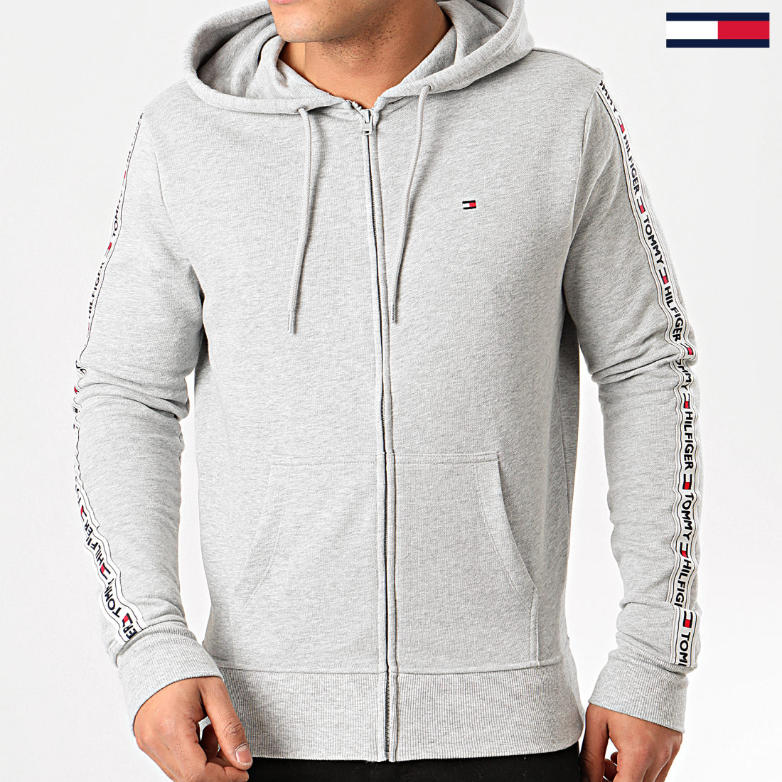 Sweat ZippÃ© Capuche Tommy Hilfiger Sweat Capuche Tommy Hilfiger