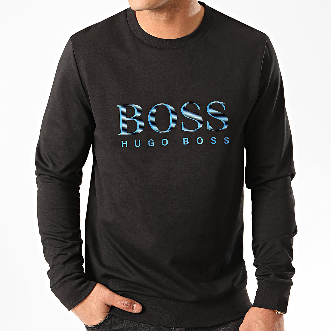 Hugo Boss Sweat Crewneck 50424844 Noir