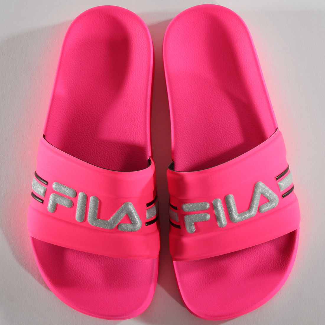 claquette fila femme rose