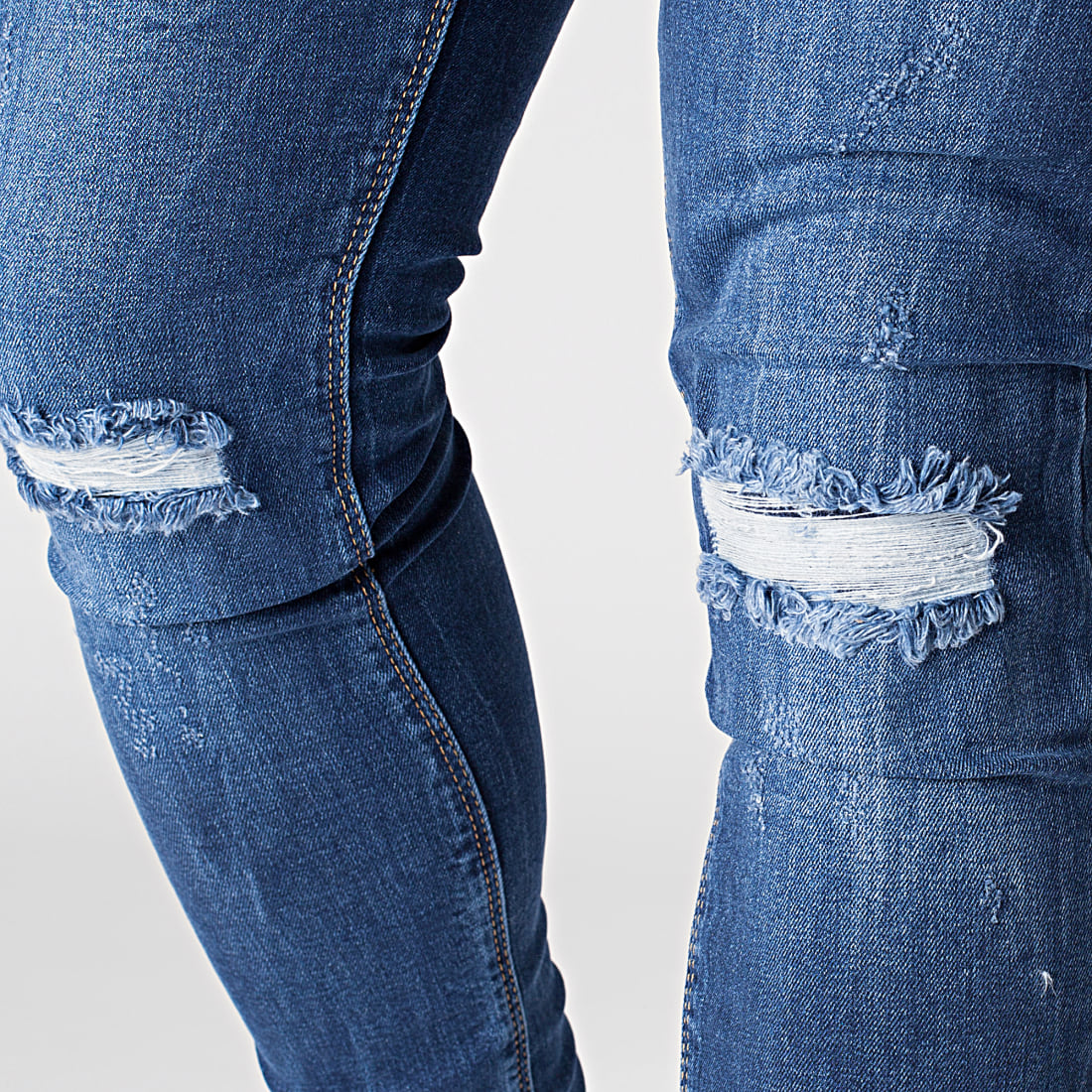 Black Needle Jean Skinny 3123 Bleu Brut