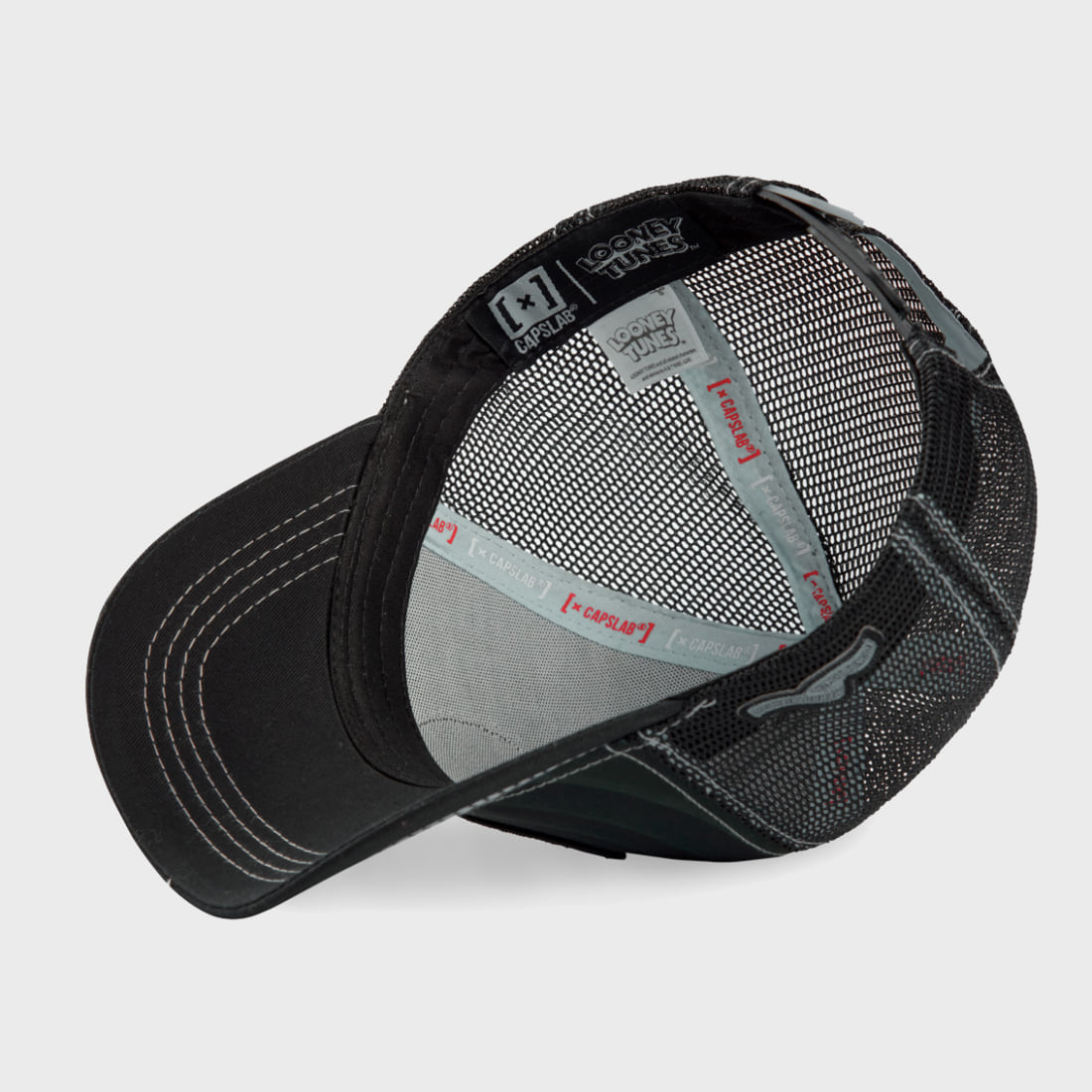 Capslab Casquette Trucker Bugs Noir