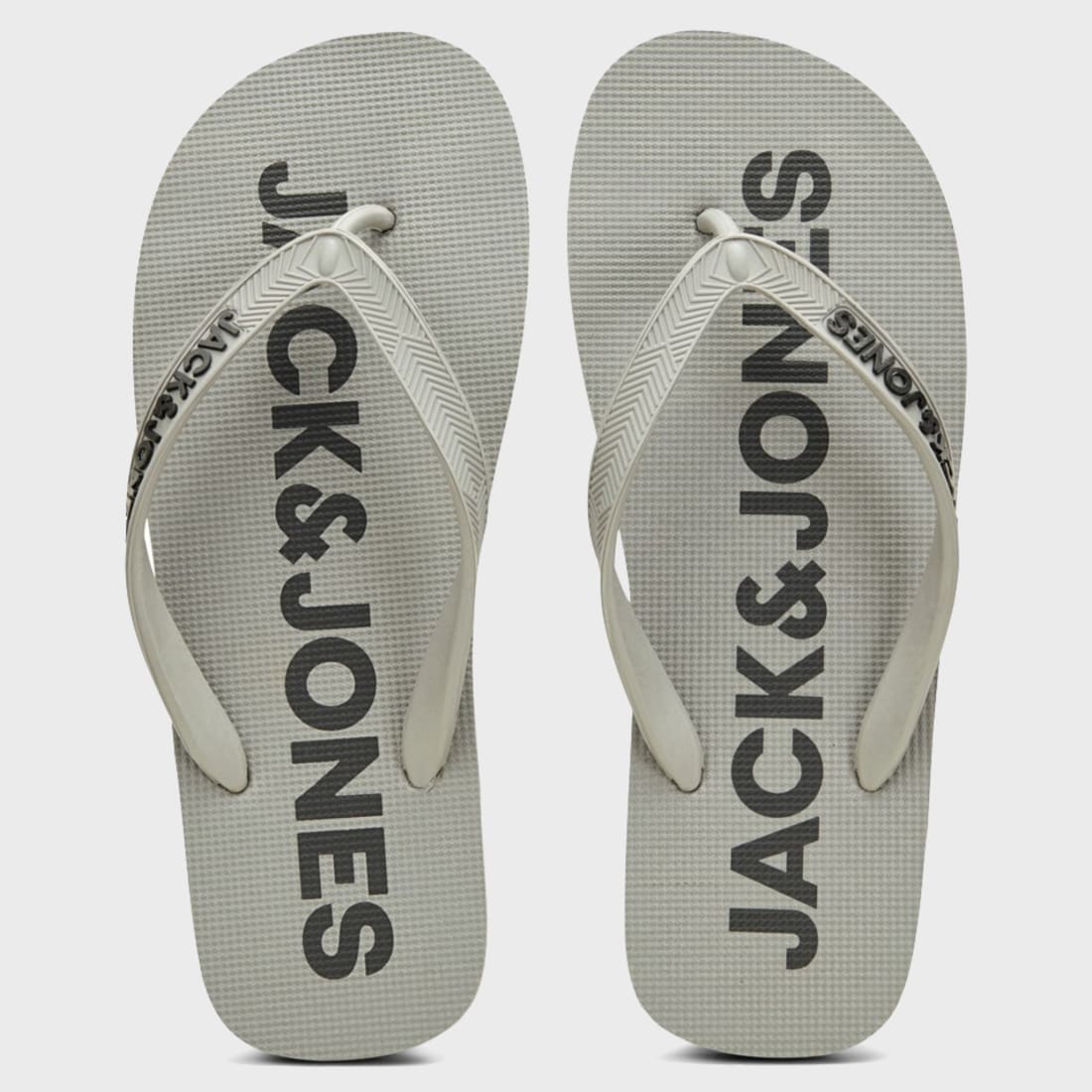 Jack And Jones Tongs Logo 12169407 Gris