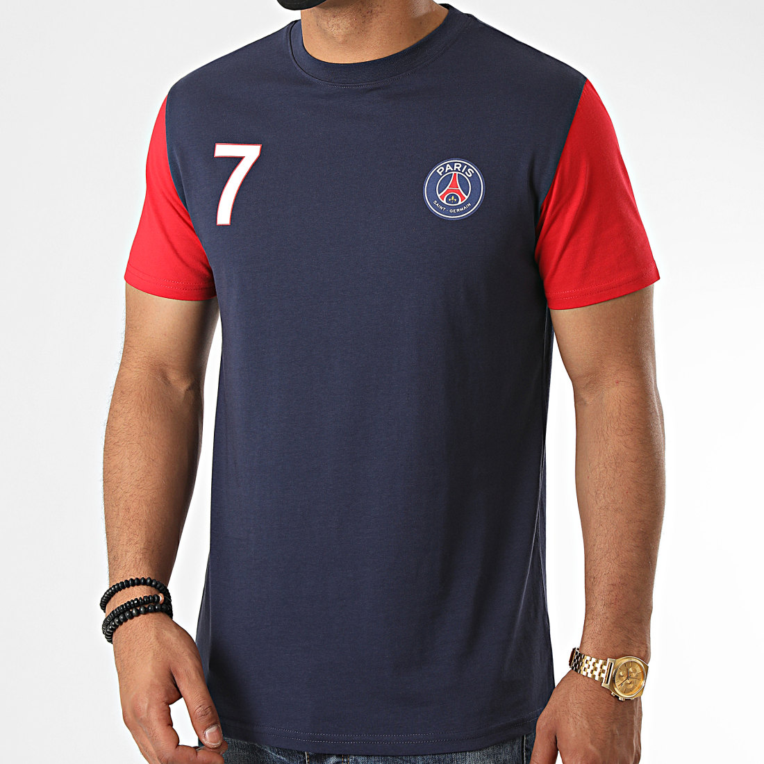PSG - Tee Shirt P13501C Bleu Marine - LaBoutiqueOfficielle.com