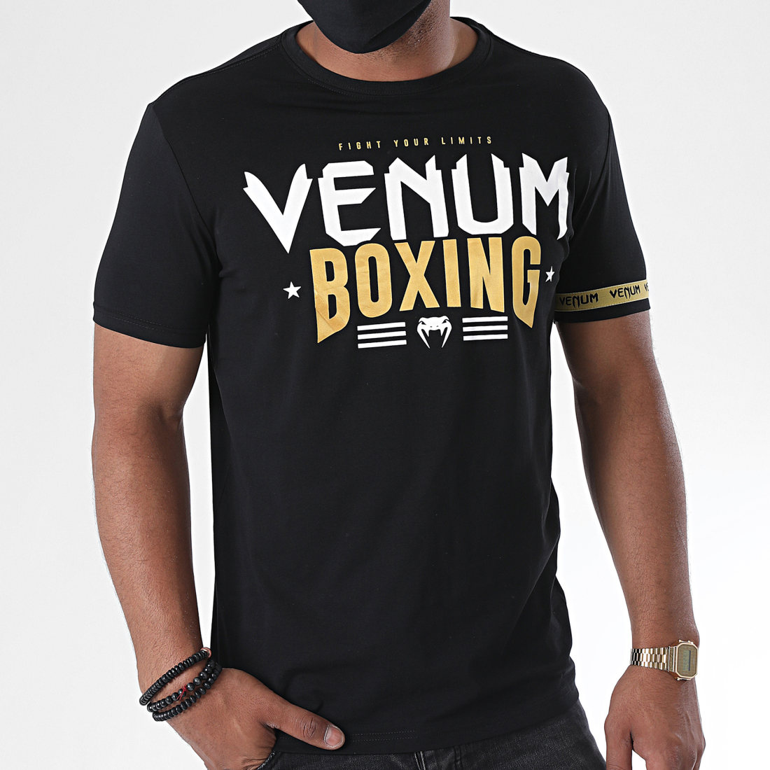 T-Shirt Venum Classic - 100% Coton - Coupe Athlétique - Homme