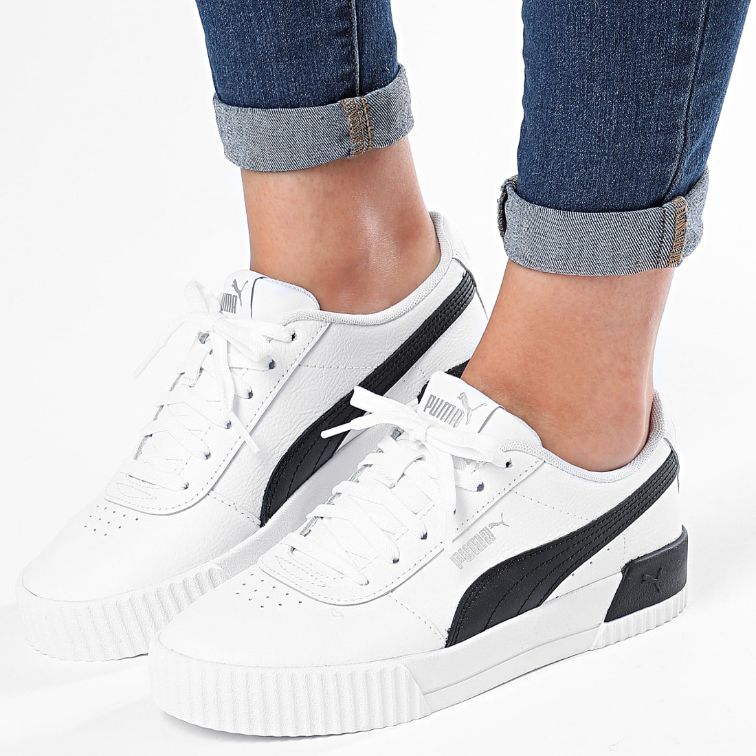 puma carina l black and white