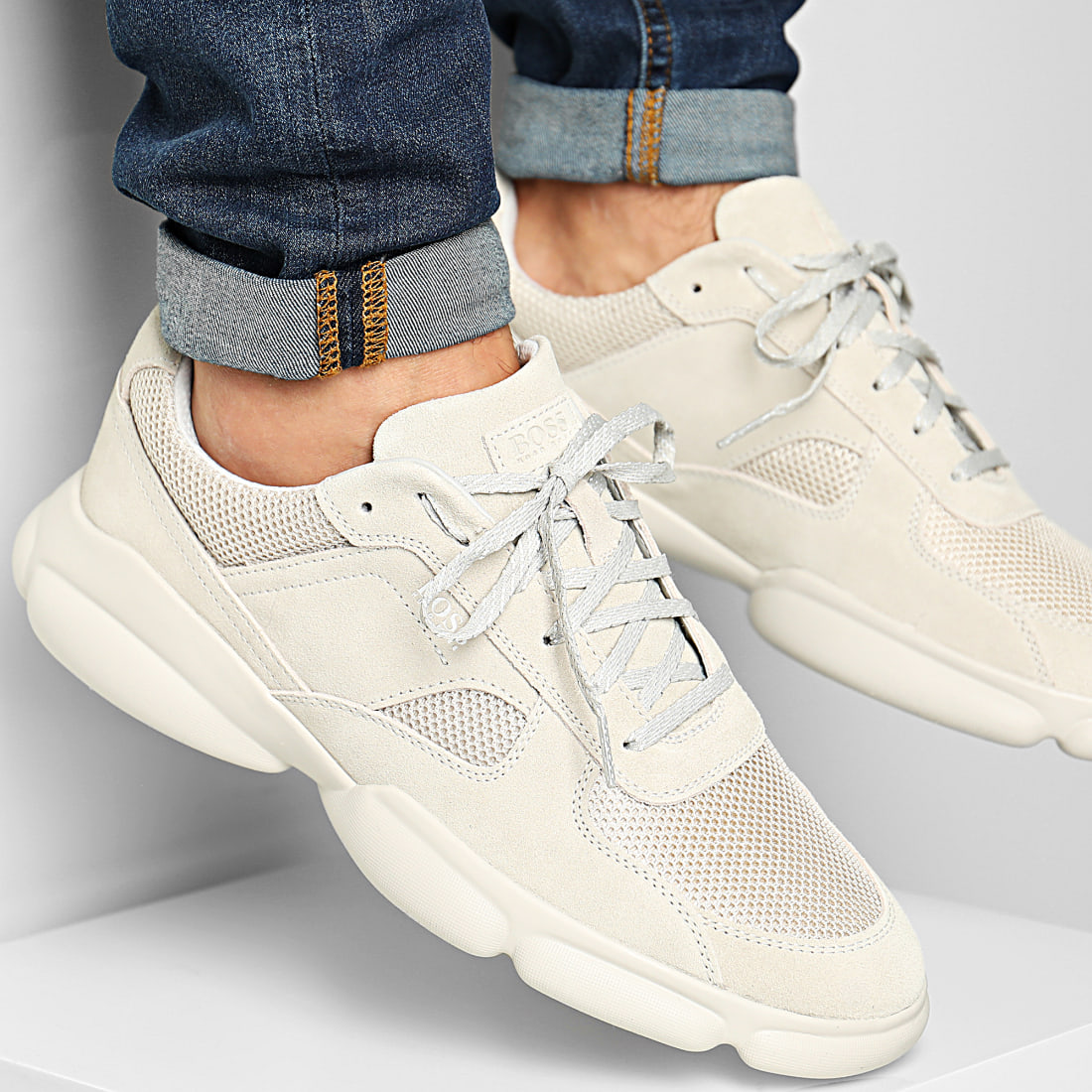 Basket hugo boss homme blanche clearance