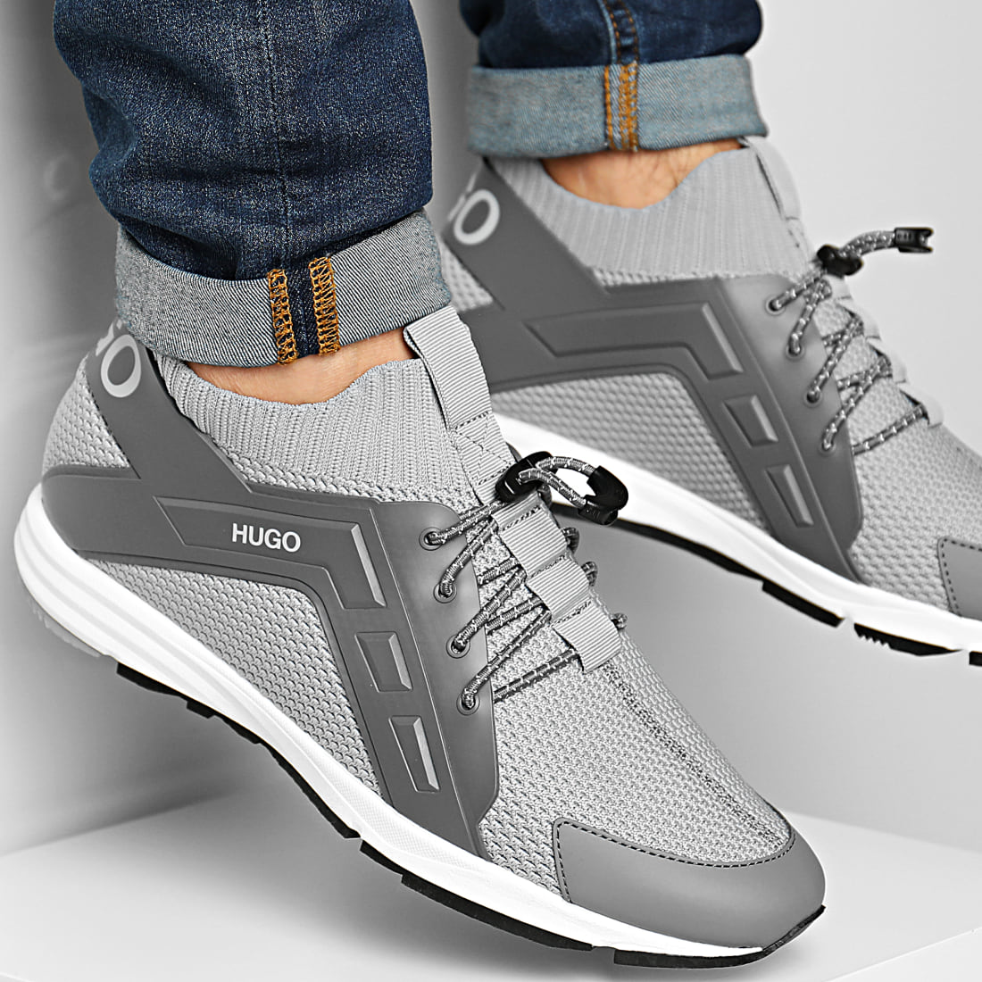 hugo boss hybrid running trainers