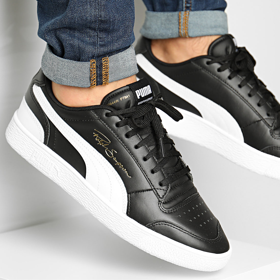 puma ralph sampson low black