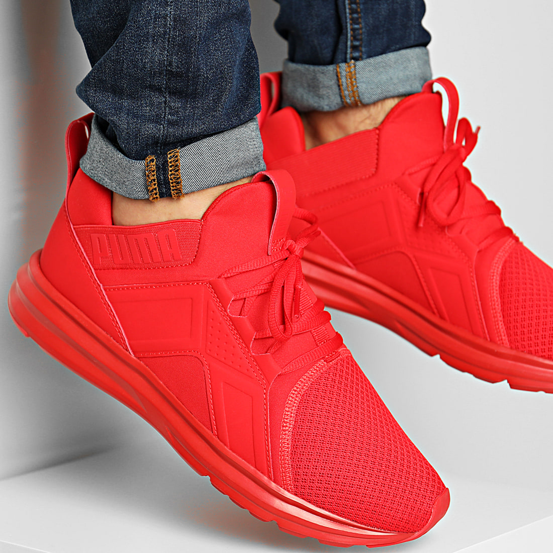 basket puma elastique