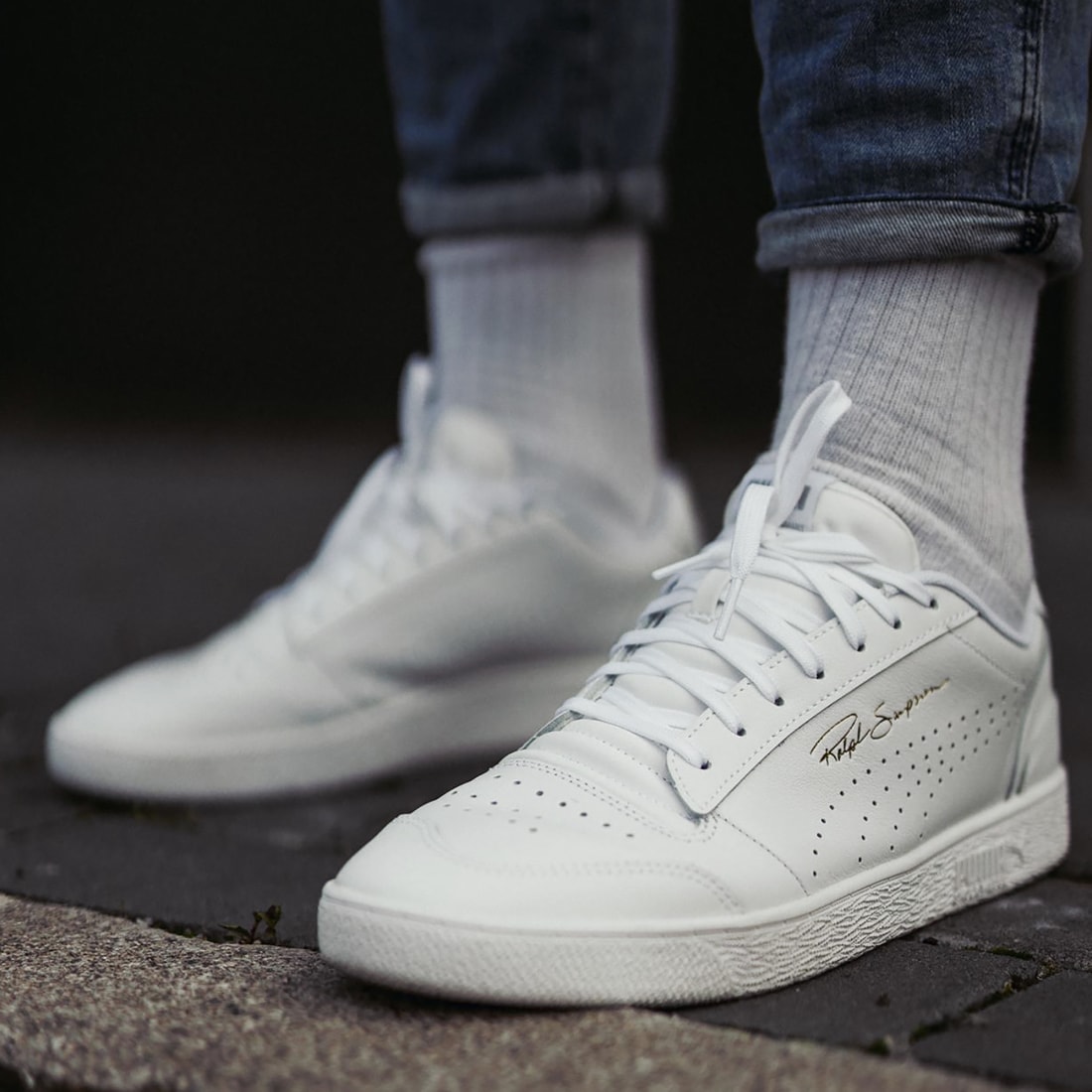 puma ralph sampson low og white