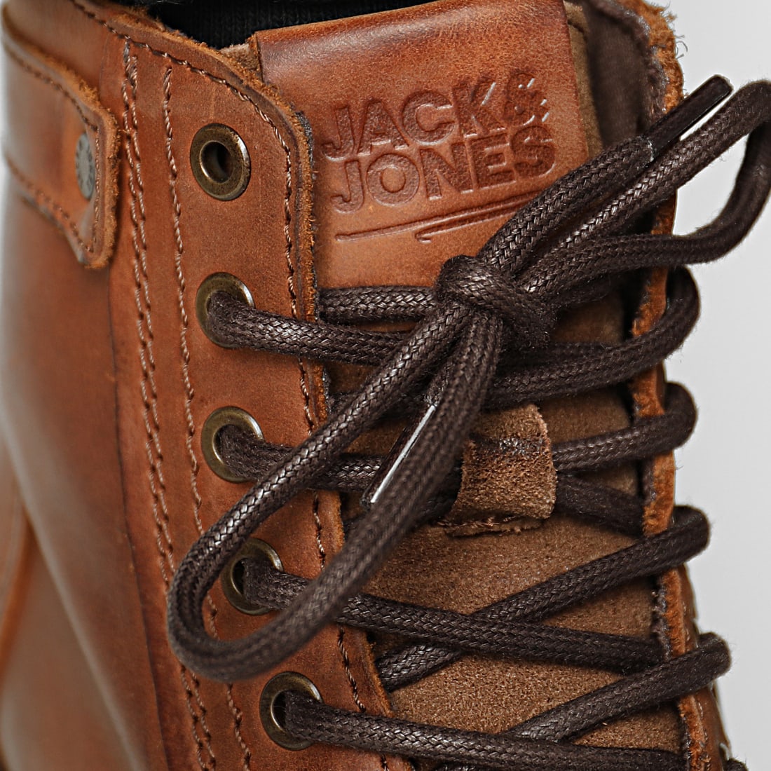 jack and jones cognac boots