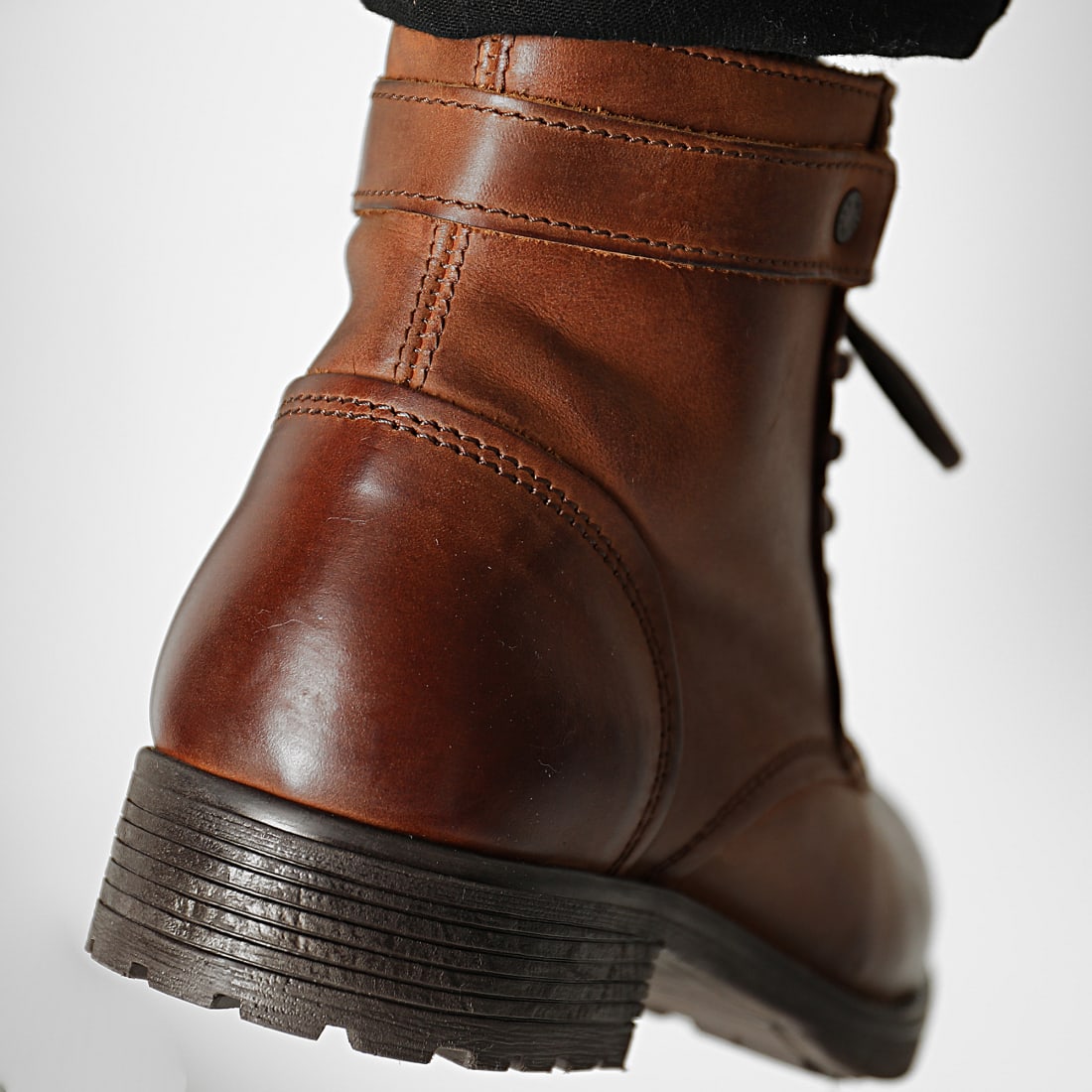 jack and jones cognac boots