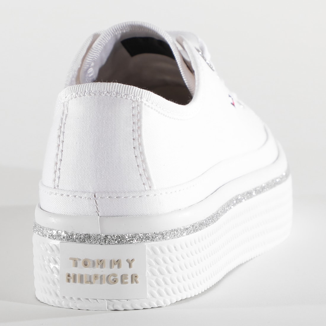 Tommy hilfiger glitter flatform clearance