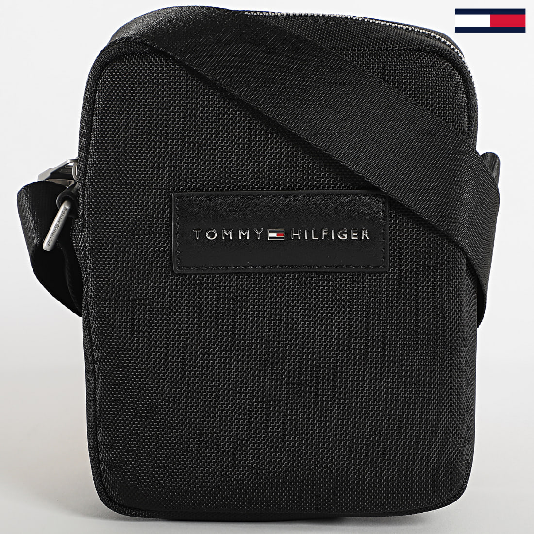 Tommy Hilfiger Sacoche Uptown Nylon Mini Reporter 6431 Noir