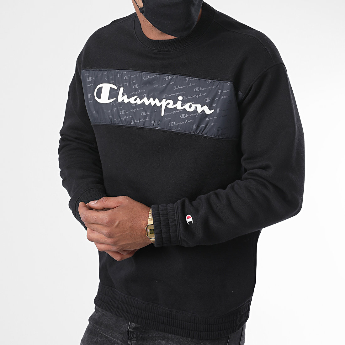 Champion Sweat Crewneck 214776 Noir