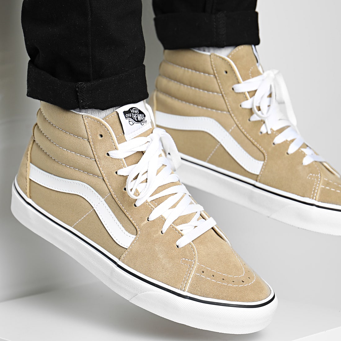 chaussure vans grise