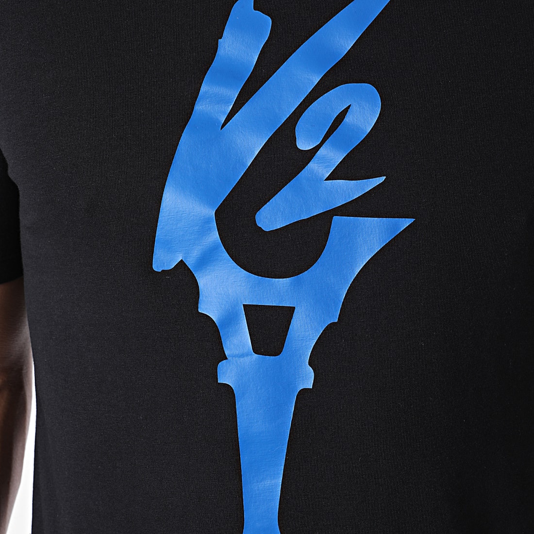 Da Uzi - Tee Shirt Logo Noir Bleu - LaBoutiqueOfficielle.com