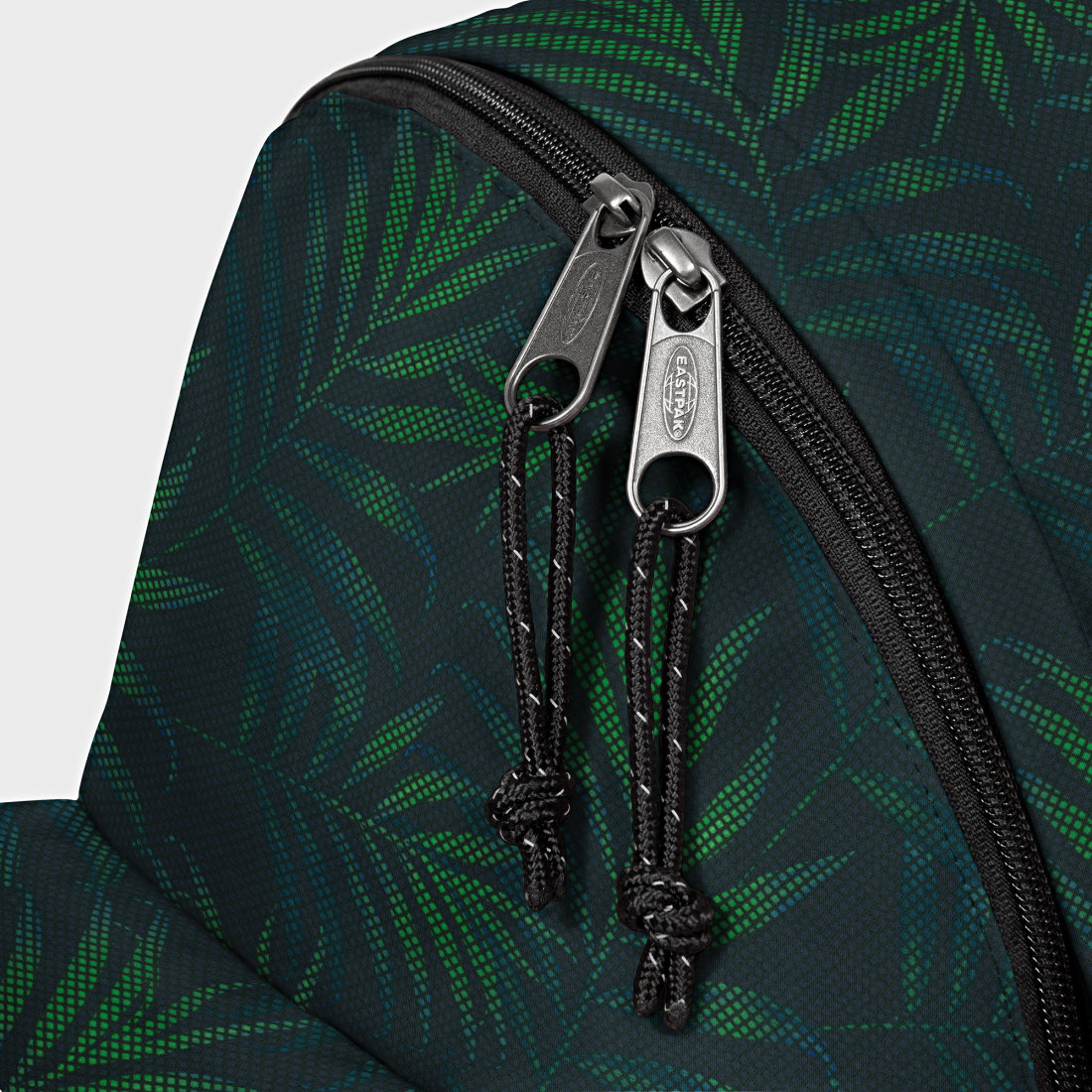Eastpak - Sac A Dos Padded Zippl'r EA5B74 Noir Vert Floral - LaBoutiqueOfficielle.com