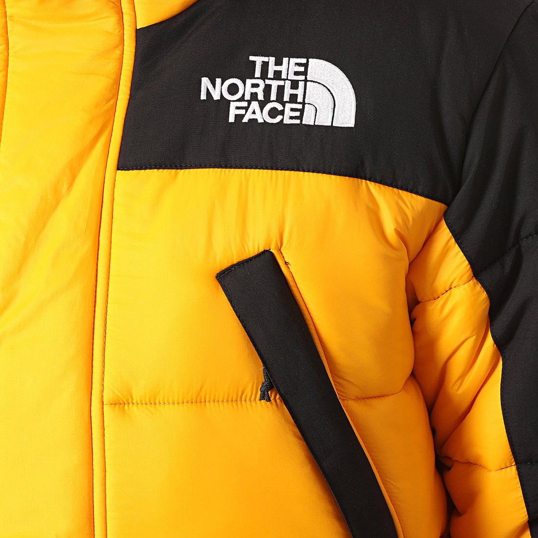 The North Face Doudoune Capuche Himalayan Ins Parka C8D5 Jaune Noir
