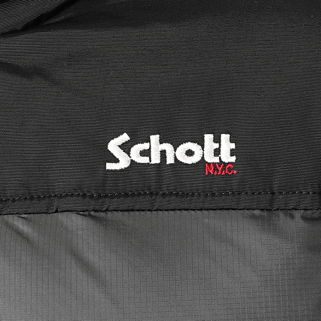 Schott Nyc Doudoune Capuche Utah 2 Gris Anthracite Laboutiqueofficielle Com