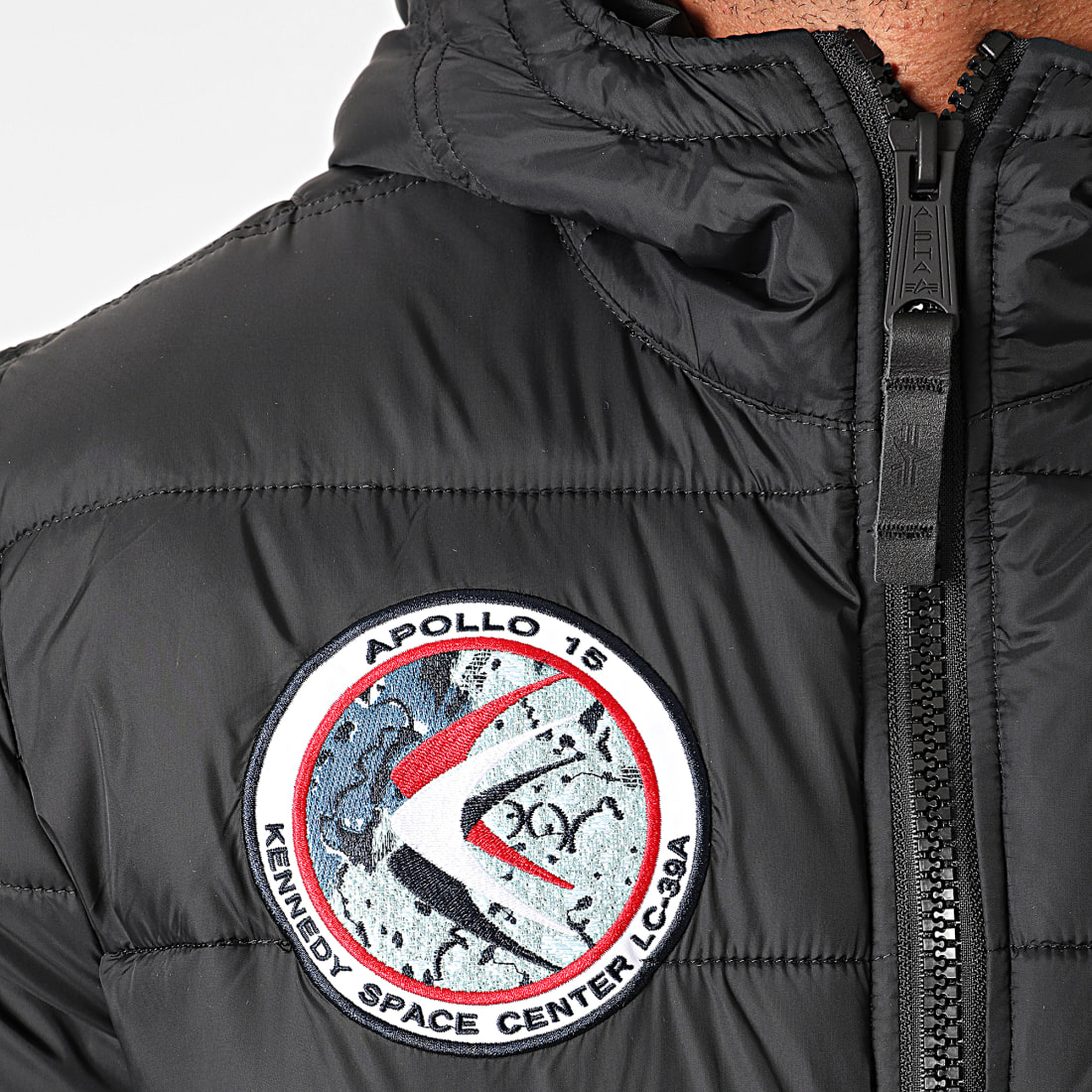 Alpha Industries - Bomber FD NASA 198121 Noir ...