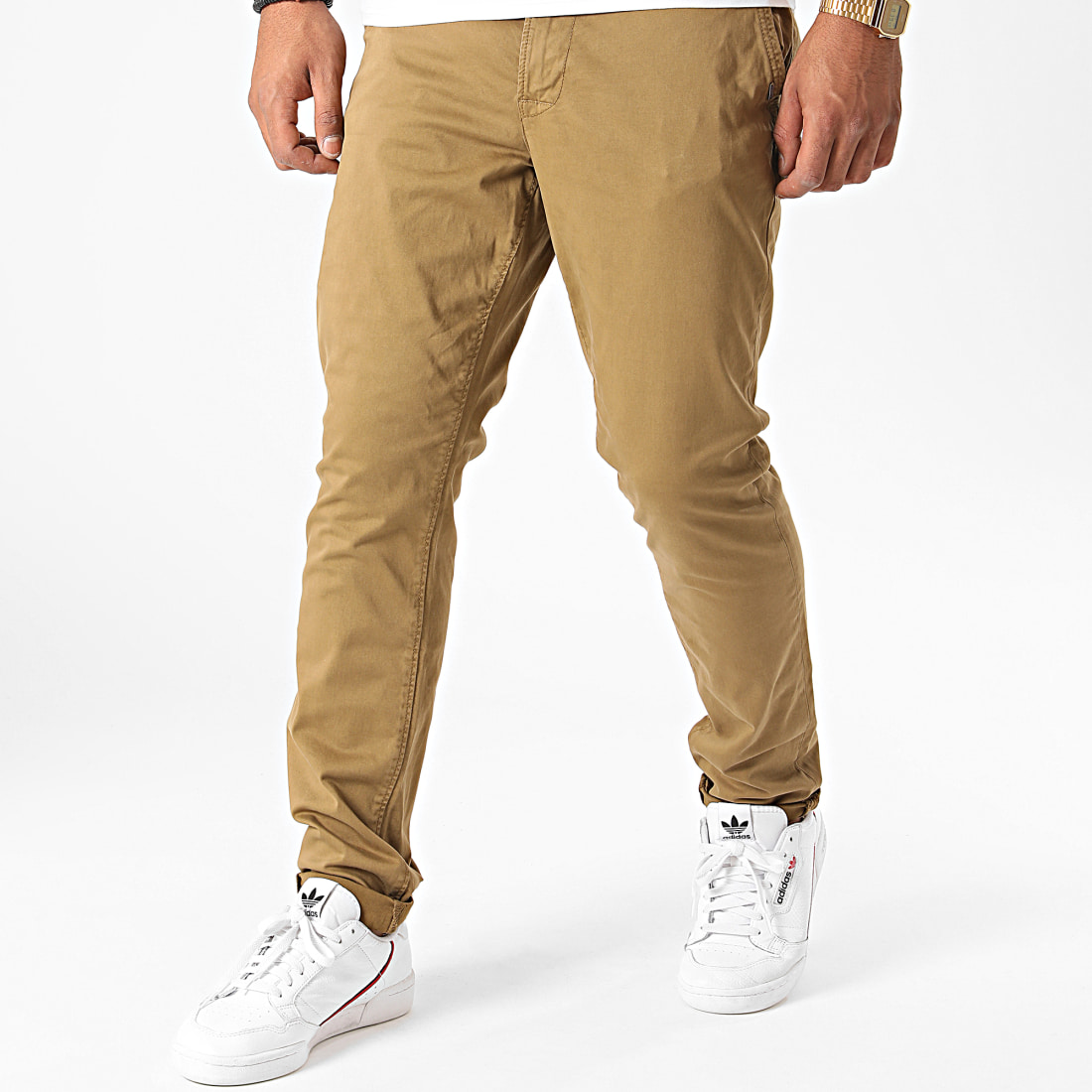 Only And Sons - Pantalon Chino Will Life Beige Foncé ...