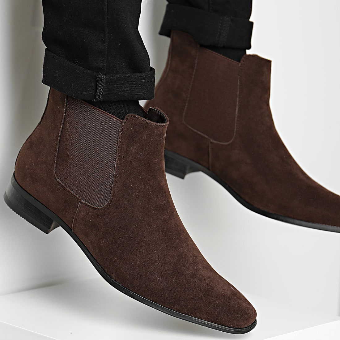 Classic Series - Chelsea Boots M3892 Marron - LaBoutiqueOfficielle.com