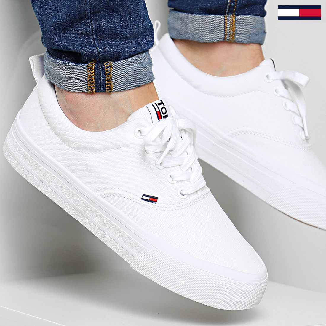 chaussure montante tommy