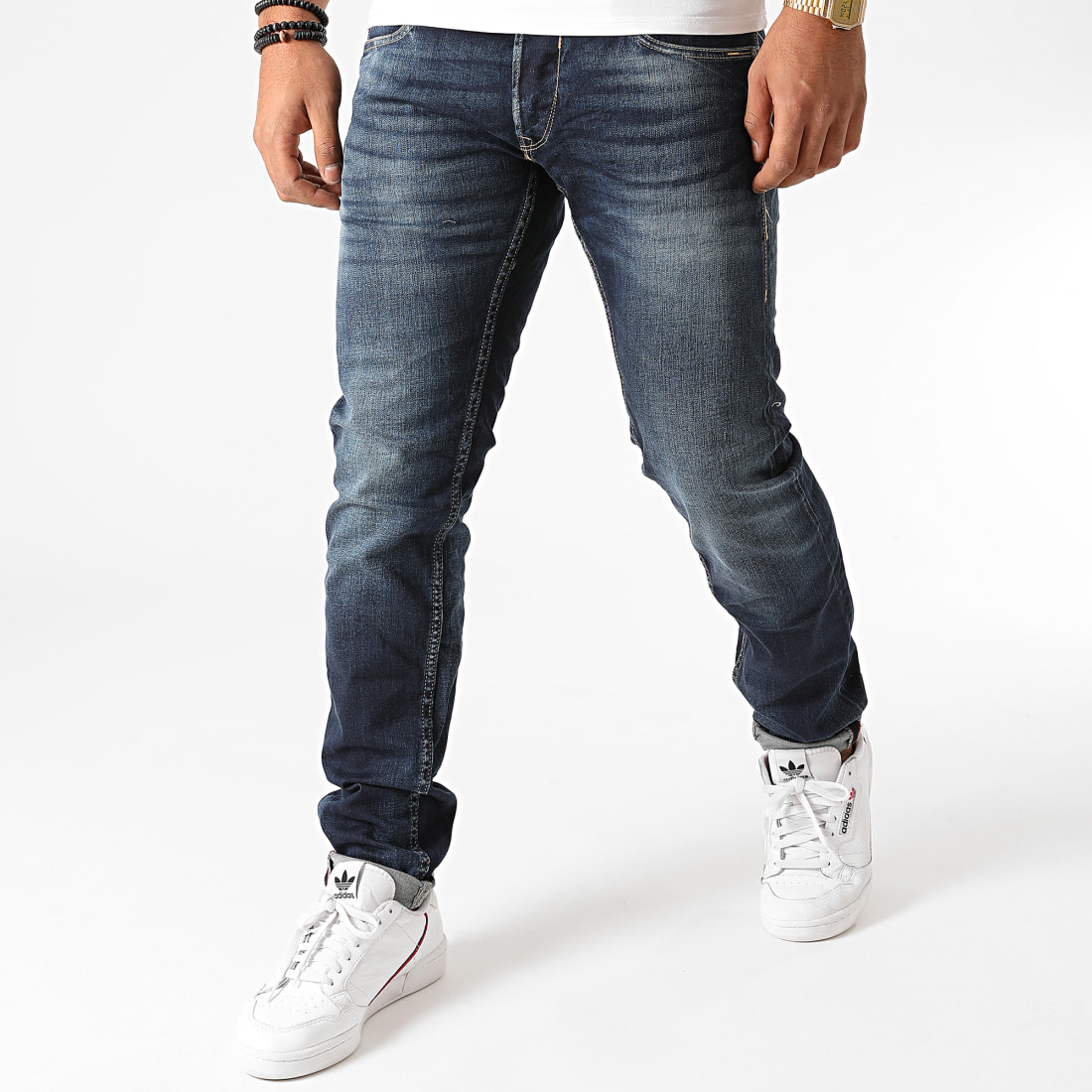 Le Temps Des Cerises Jean Slim 711 Basic Bleu Denim