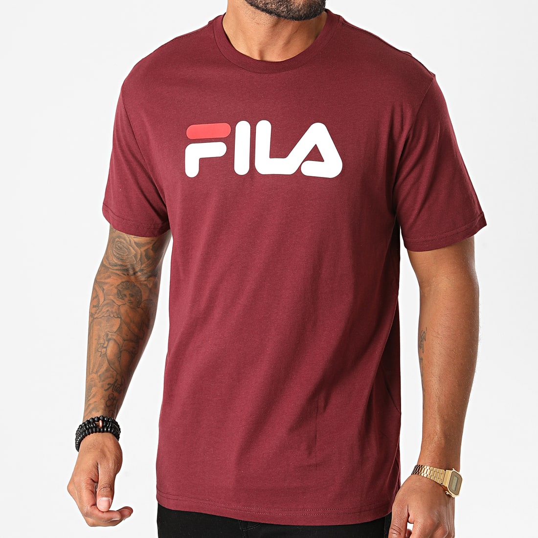 T shirt fila bordeaux outlet