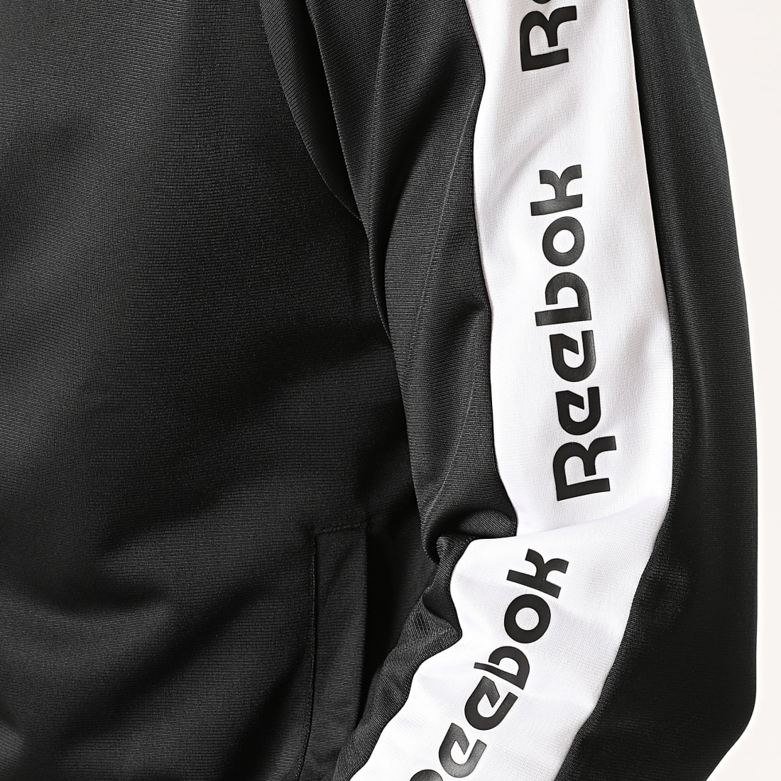 Reebok Veste Zipp e A Bandes Training Essentials FU3207 Noir