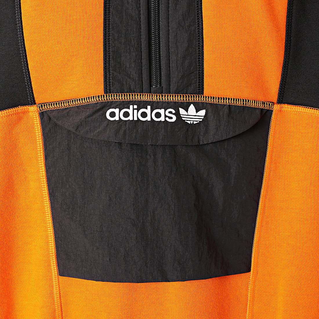 Adidas Originals - Sweat Col Zippé Adventure Field GD5574 Orange -  LaBoutiqueOfficielle.com