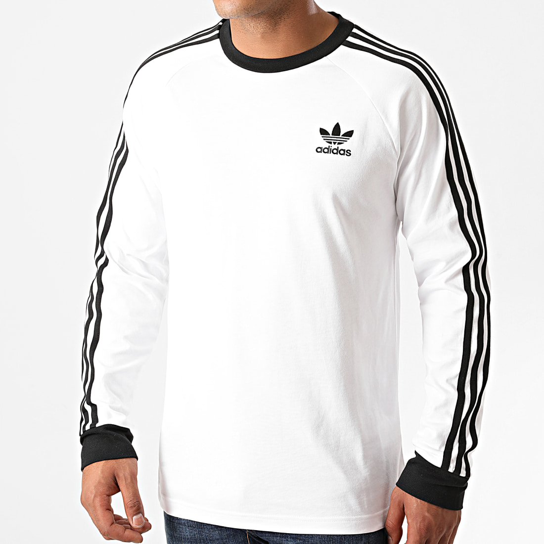 T shirt manches longues adidas discount