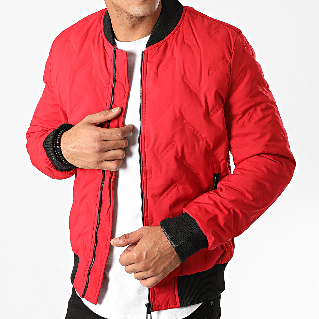 Veste bomber rouge 2025