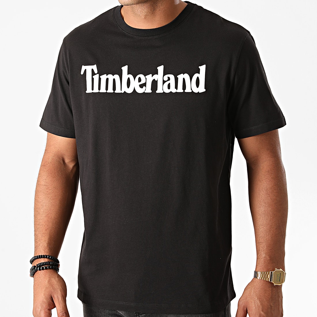 River Brand Timberland Kennebec A2C31 Tee Noir - Linear Shirt