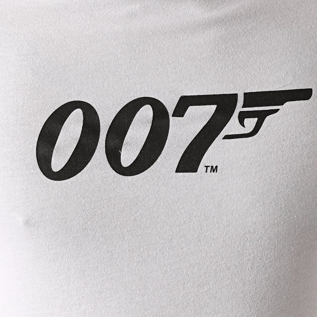 Hero Seven Tee Shirt Logo 007 Blanc