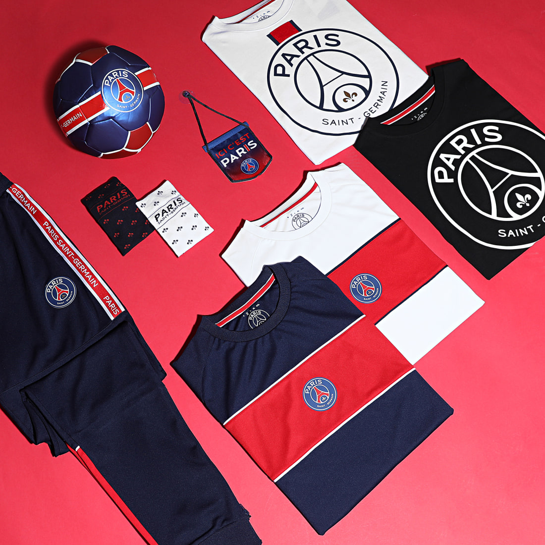 PSG - Tee Shirt P13635 Bleu Marine - LaBoutiqueOfficielle.com