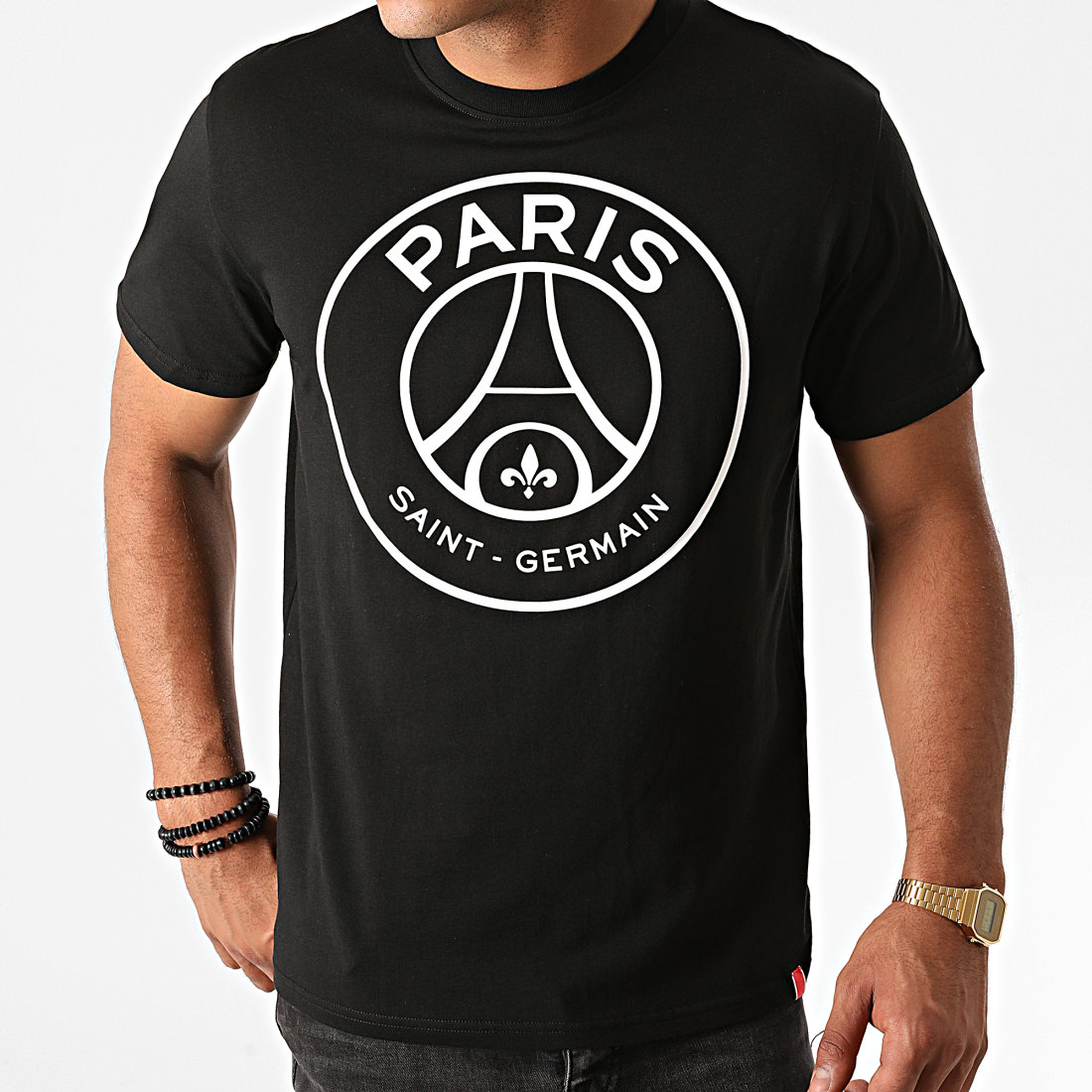 PSG  Tee Shirt P13631 Noir  LaBoutiqueOfficielle.com