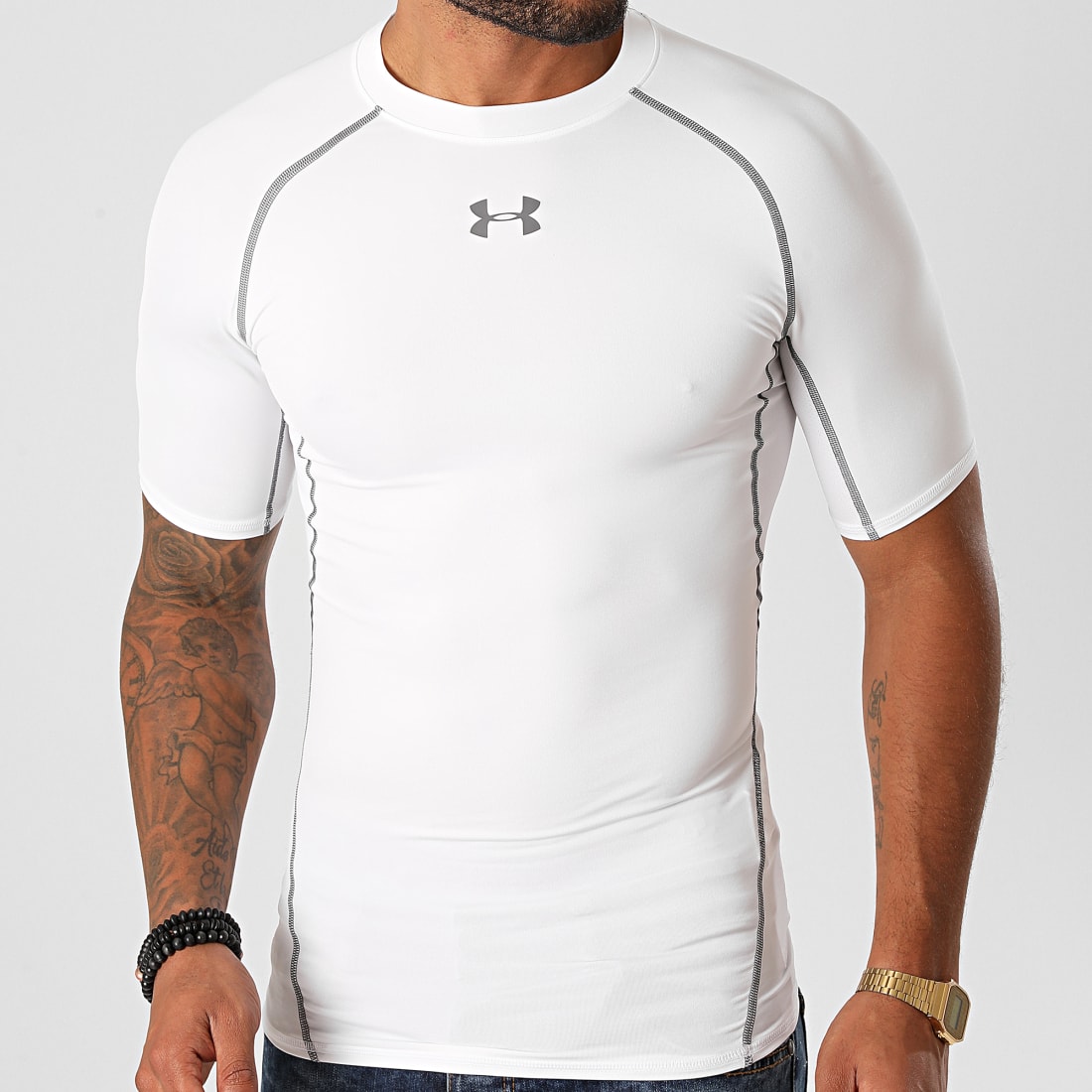 Under Armour Tee Shirt De Sport 1257468 Blanc