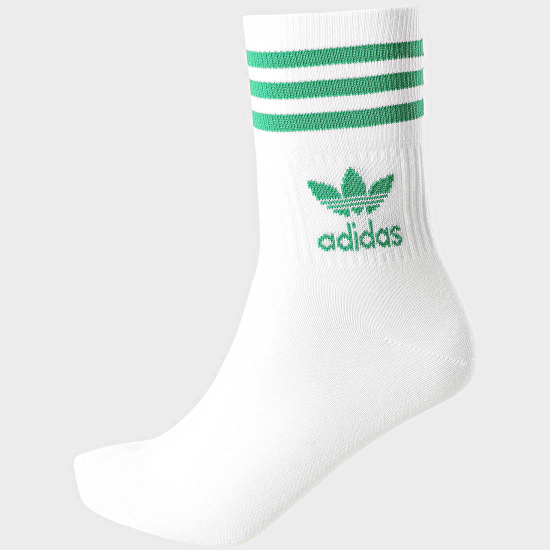 Adidas Originals - Lot De 3 Paires De Chaussettes Mid Cut GG1015 Blanc -  LaBoutiqueOfficielle.com