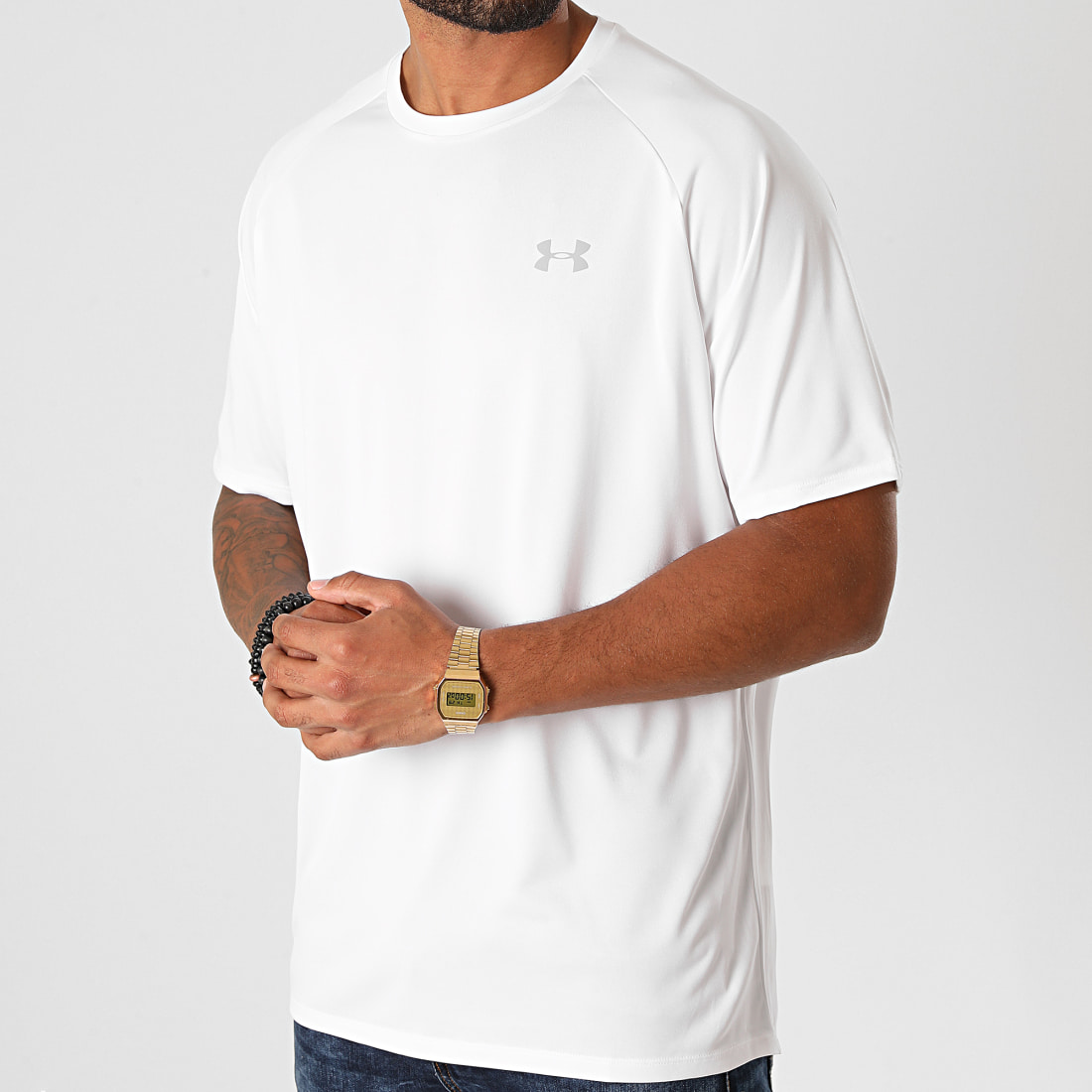 Under Armour Tee Shirt De Sport 1326413 Blanc