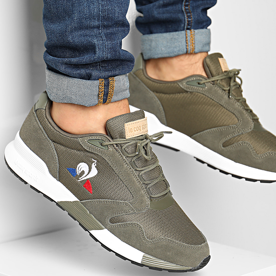 le coq sportif omega craft olive night