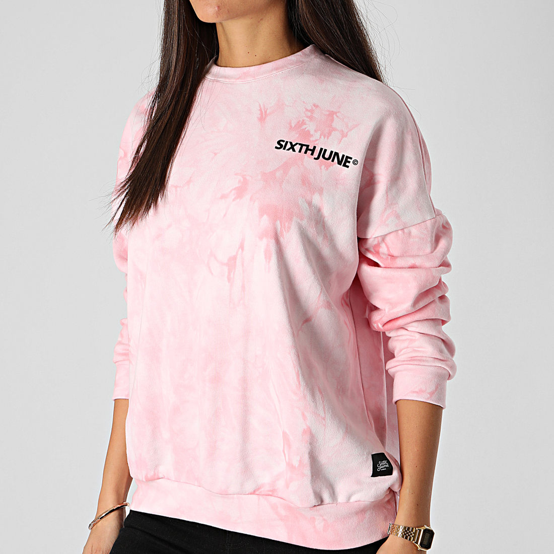 Sixth june tie dye sweatshirt clearance