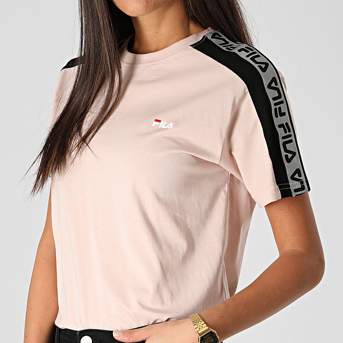 T shirt fila femme rose deals