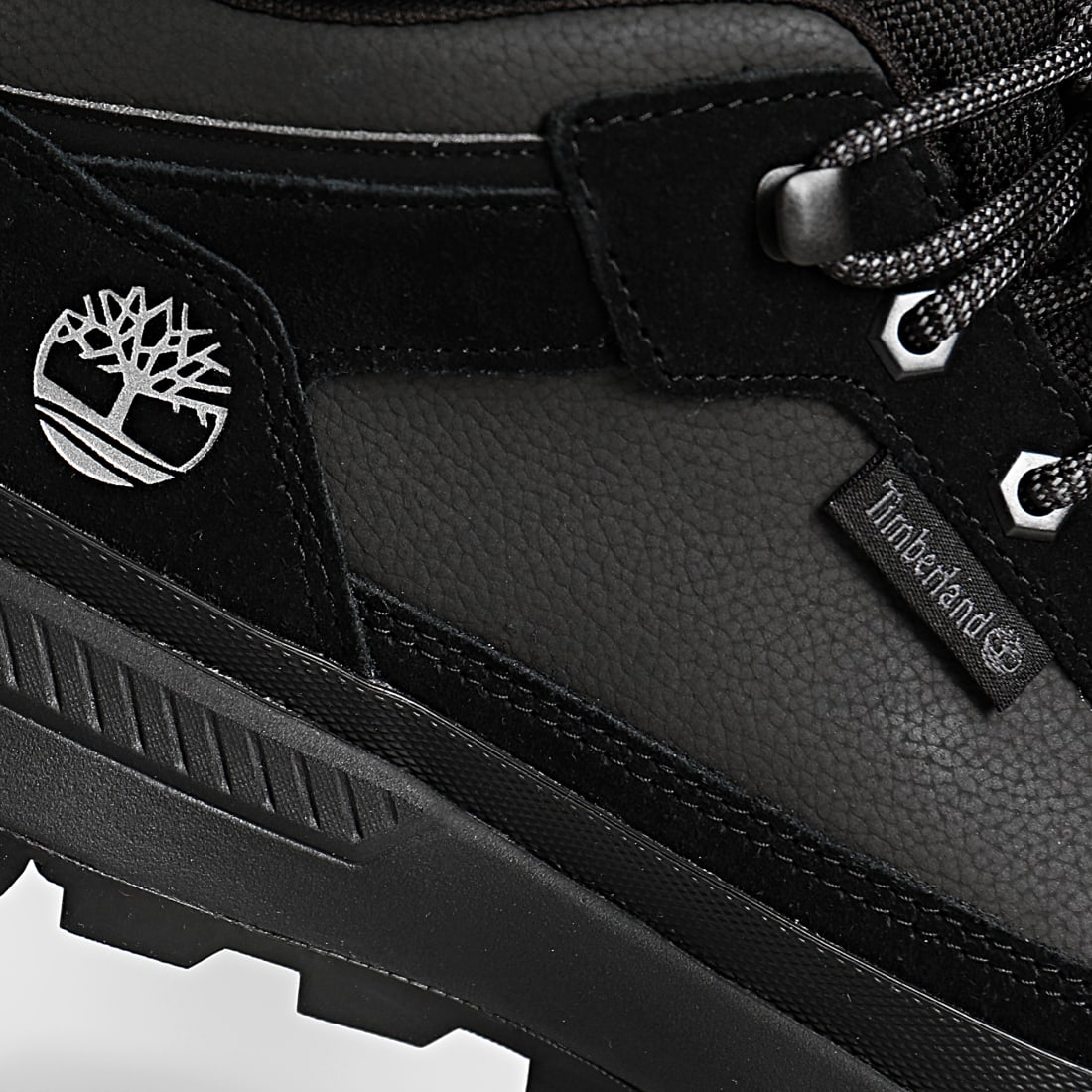timberland field trekker low hiker black