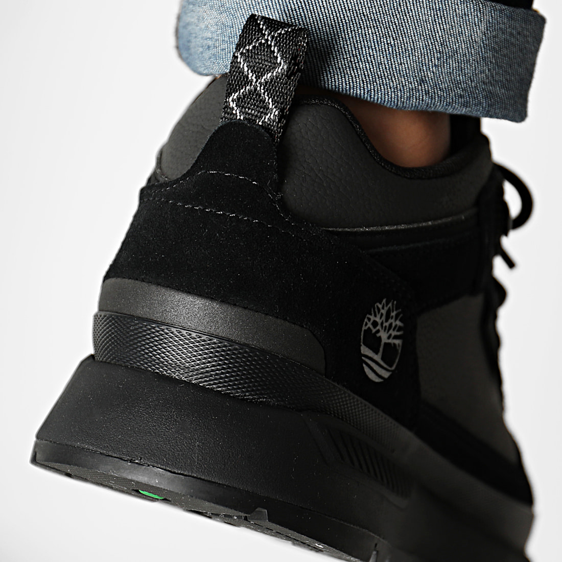 timberland field trekker low hiker black