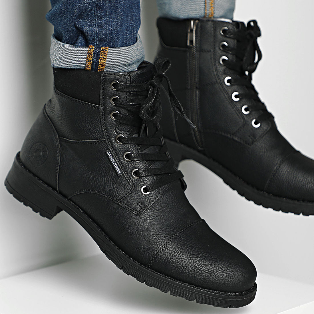 Jack And Jones Boots Ron 12175941 Anthracite