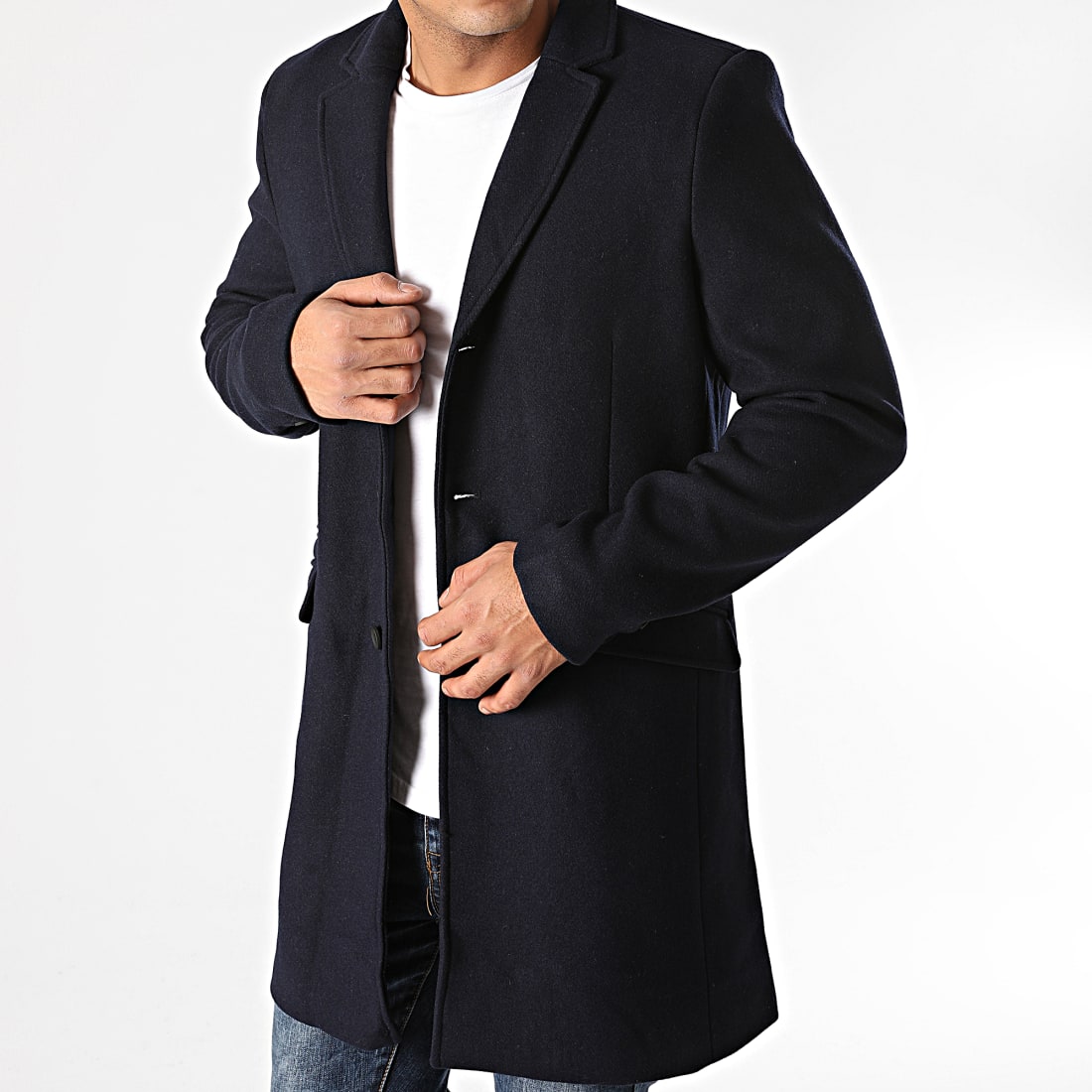 Manteau only cheap bleu marine