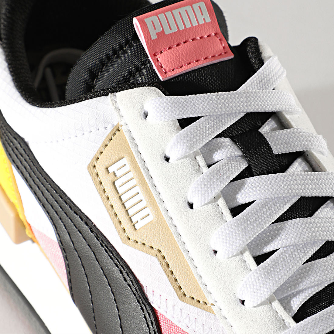 Puma - Baskets Femme Future Rider Space 373150 Super Lemon Puma White ...