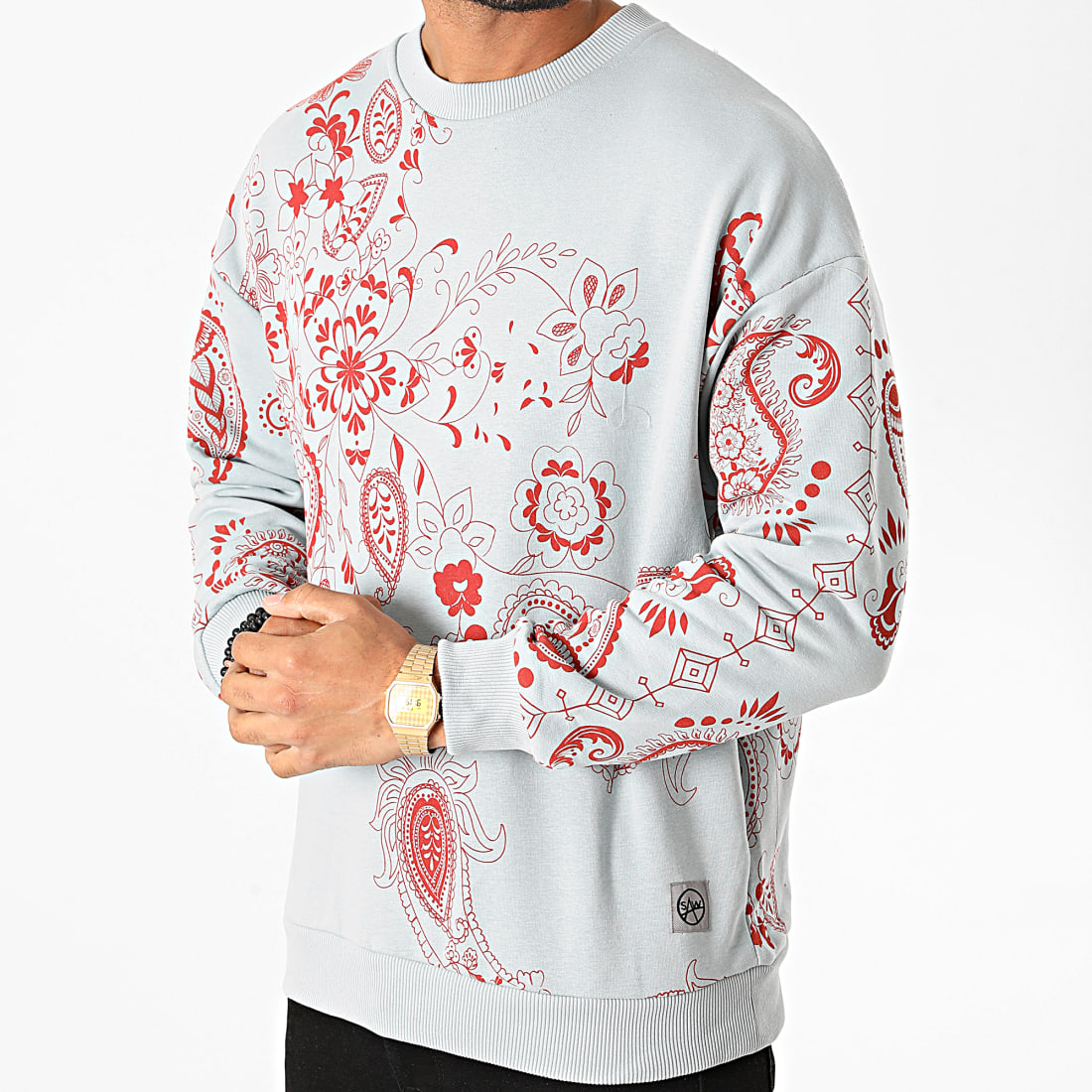 bandana crew neck